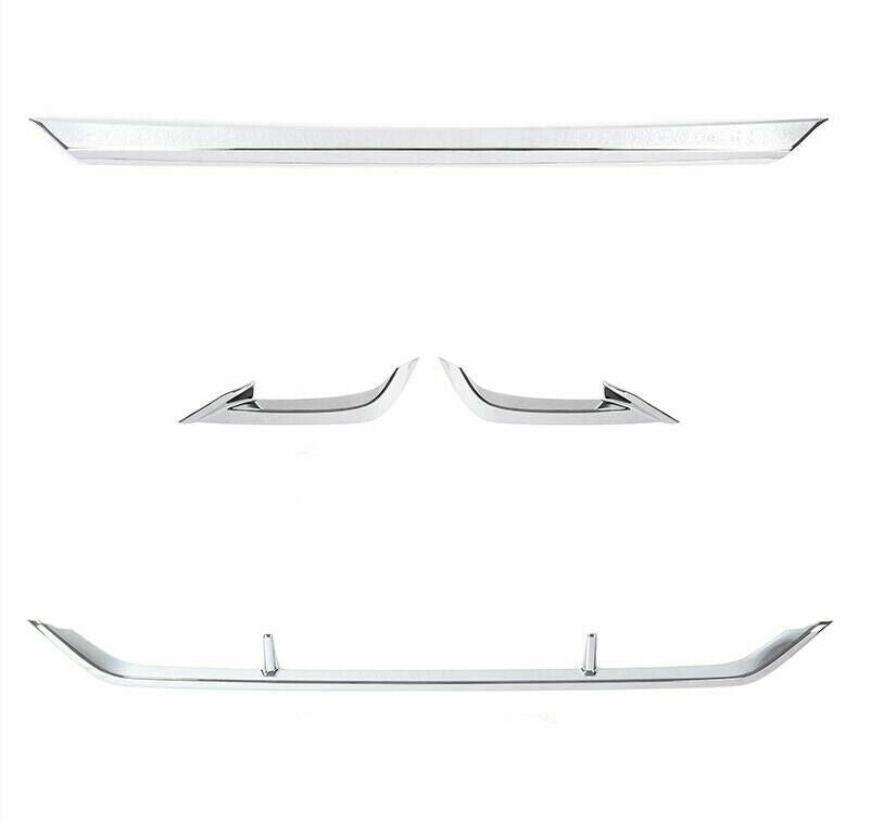 ABS Chrome Rear Bumper Lip Protector Cover Trims 4P for Toyota for Avalon 2019-2021