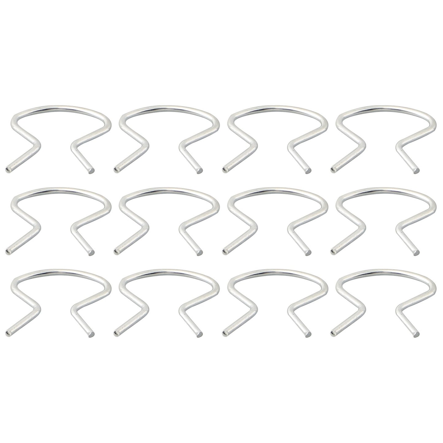 Crank retainer door handle horseshoe clip set, 12-piece clip type, left and right.