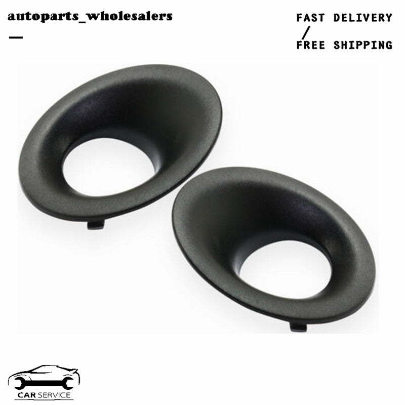 Fog light bezel trim surrounds the passenger and driver sides. Suitable for 15-20 for Dodge for Challenger models.