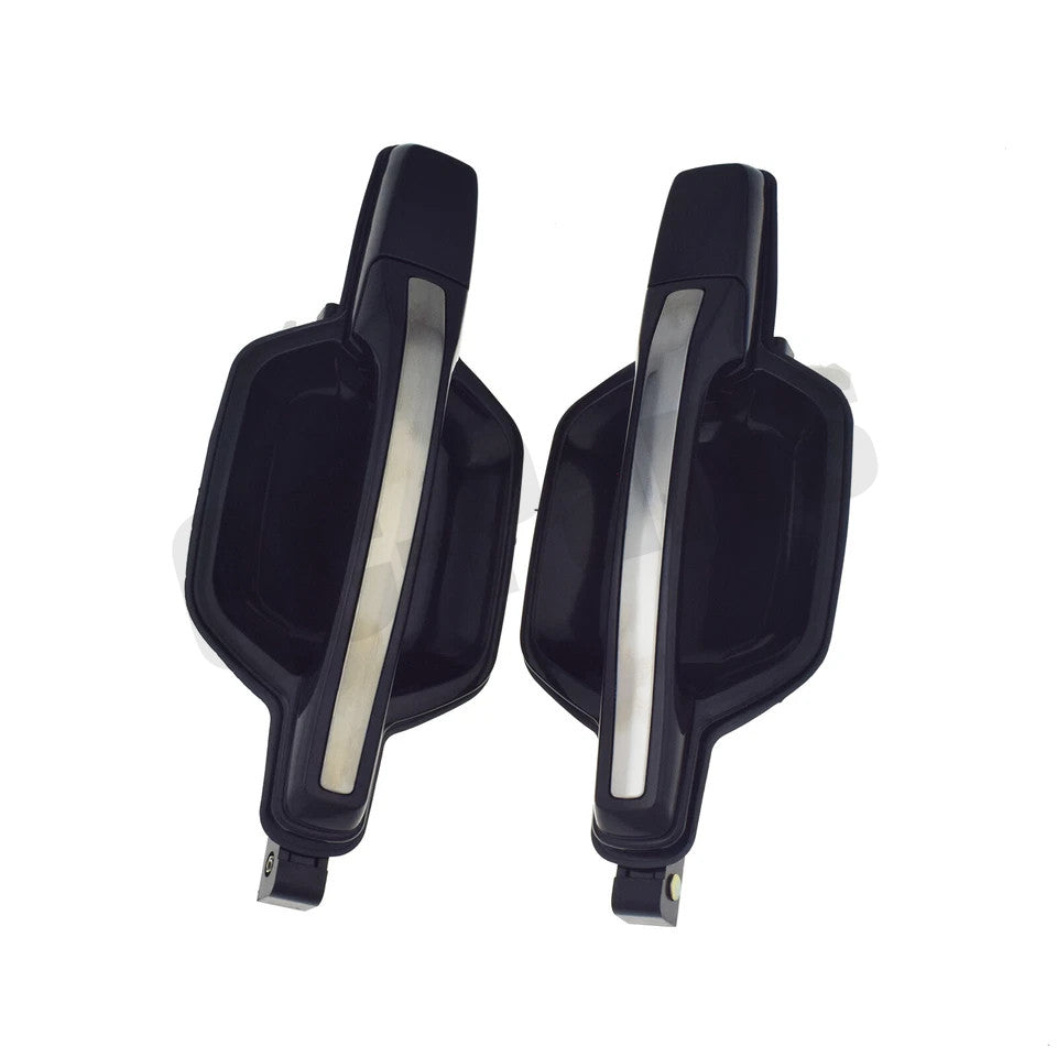 A pair of rear left and right exterior door handles suitable for Mitsubishi Montero 2001-2006