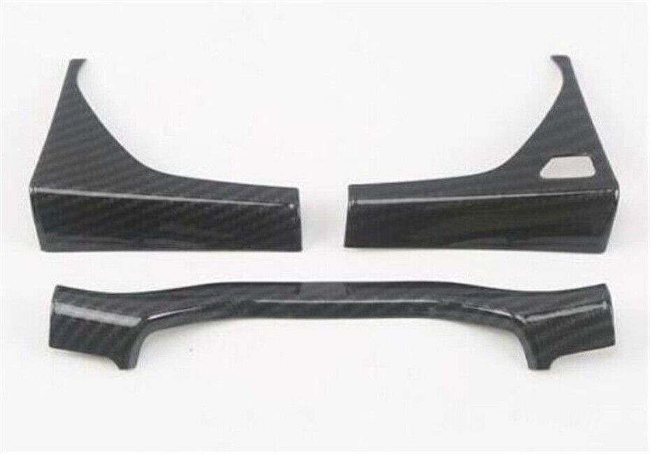 for Audi Q5 2018-24 Carbon Fiber Instrument Panel Dashboard Strip Trim Cover 3P
