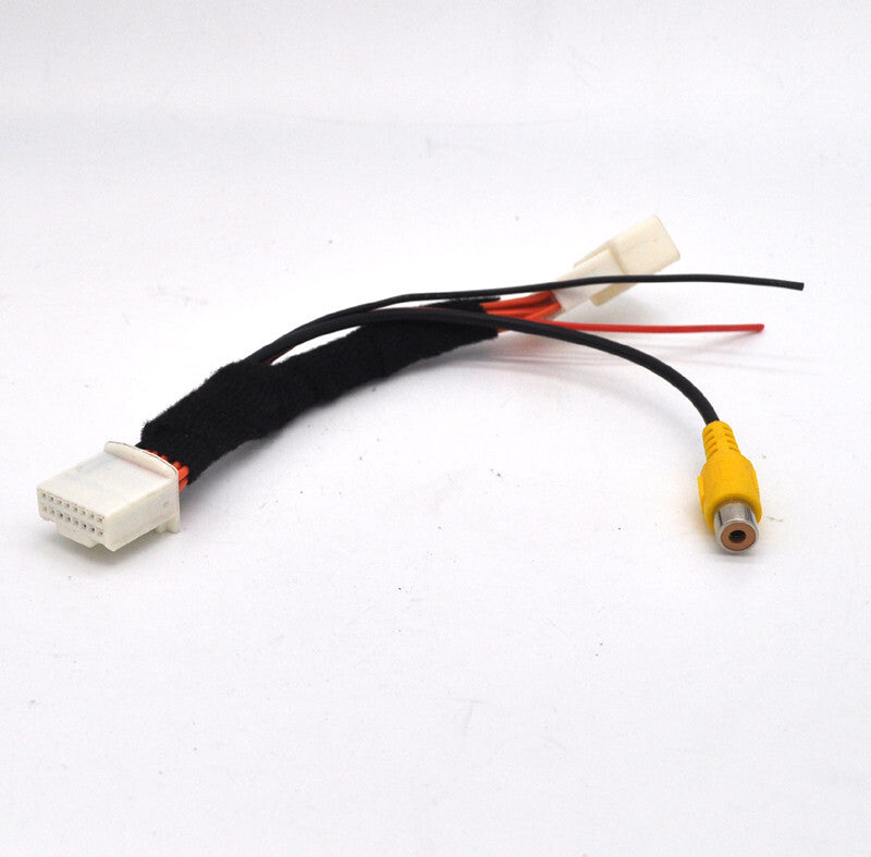 Add Backup Camera Video Adapter Harness Cable for Toyota for Camry 4-Runner for Scion
