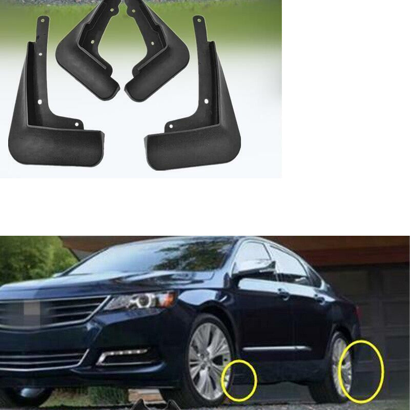 For 2014-2020 for Chevrolet Impala Splash Guards Mud Flaps Mud Guards Fender 4PCS