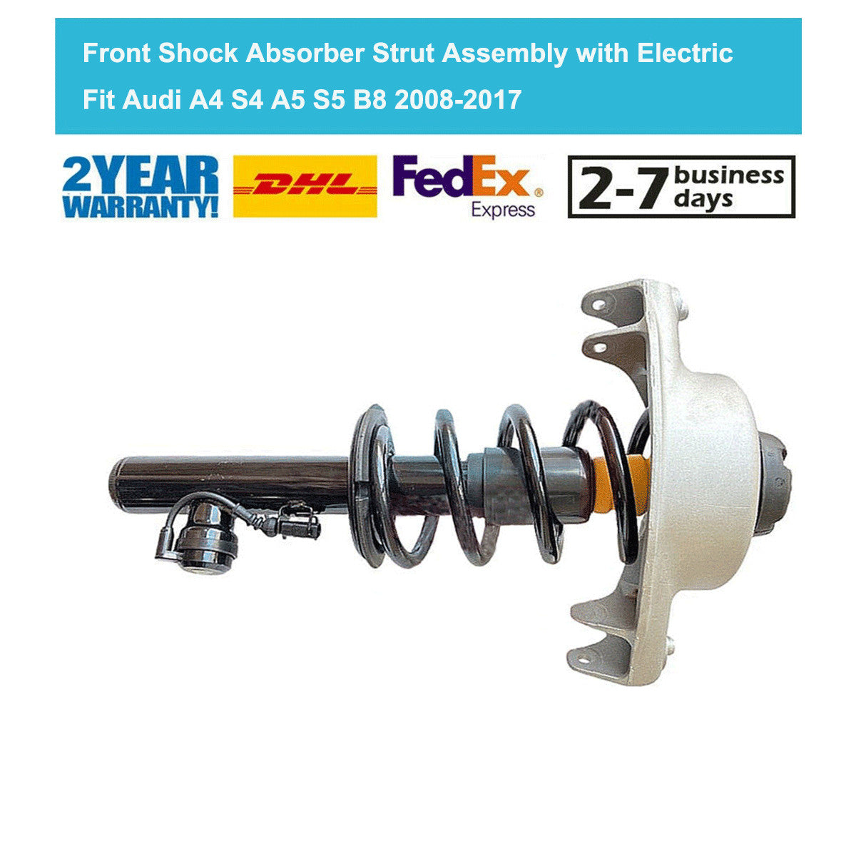 for Audi A4 S4 A5 S5 2008-2017 Front Left Shock Spring Strut 8K0413029N