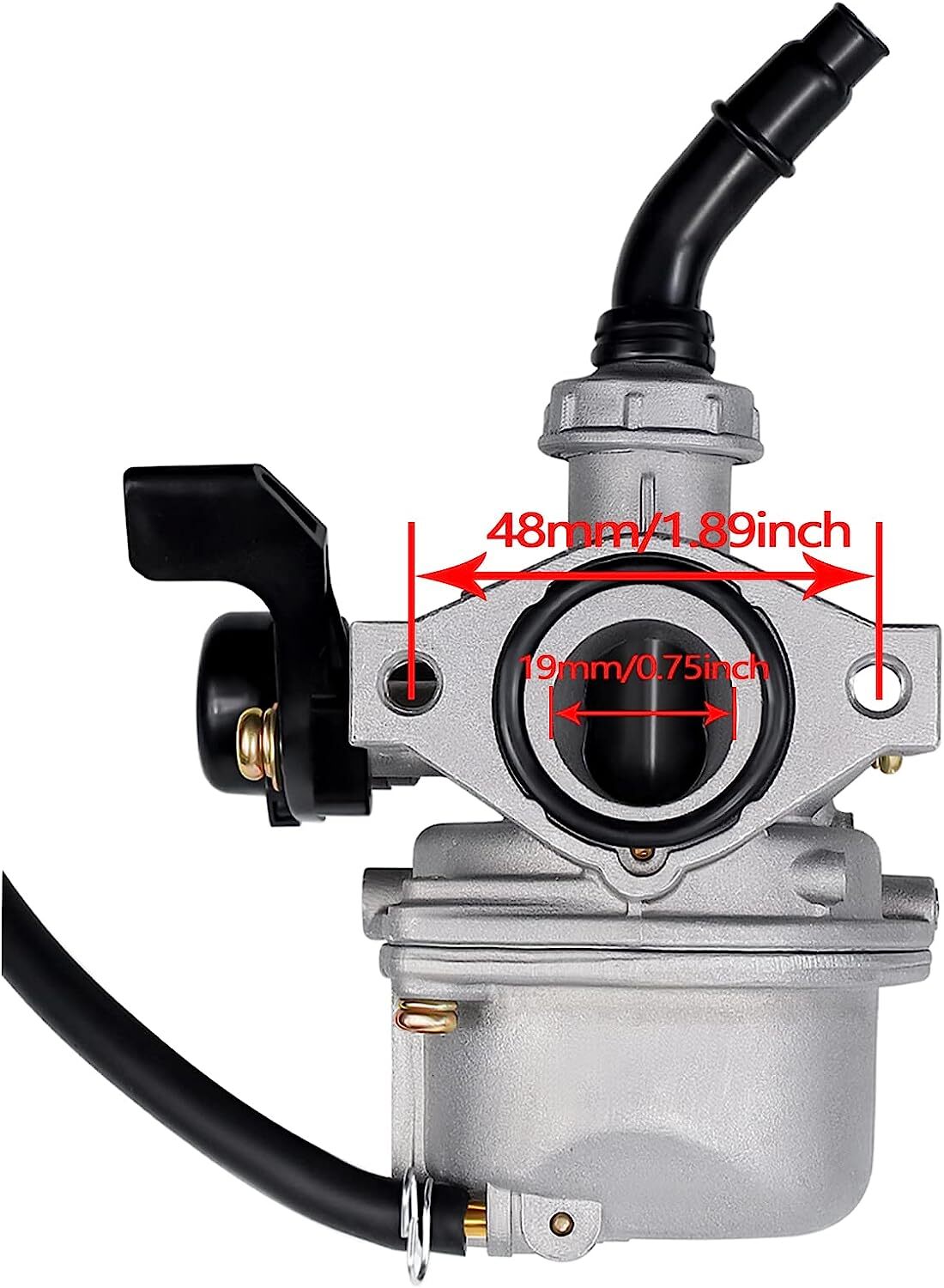 PZ19 Carburetor 35mm Air Filter for Honda ST70 NH80 CT110 CT70 Trail 1971-1982