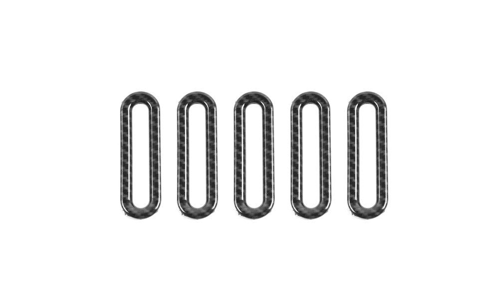 Carbon Fiber ABS Front Engine Hood Inlet Air Vent Cover for Suzuki for Jimny 2019-22