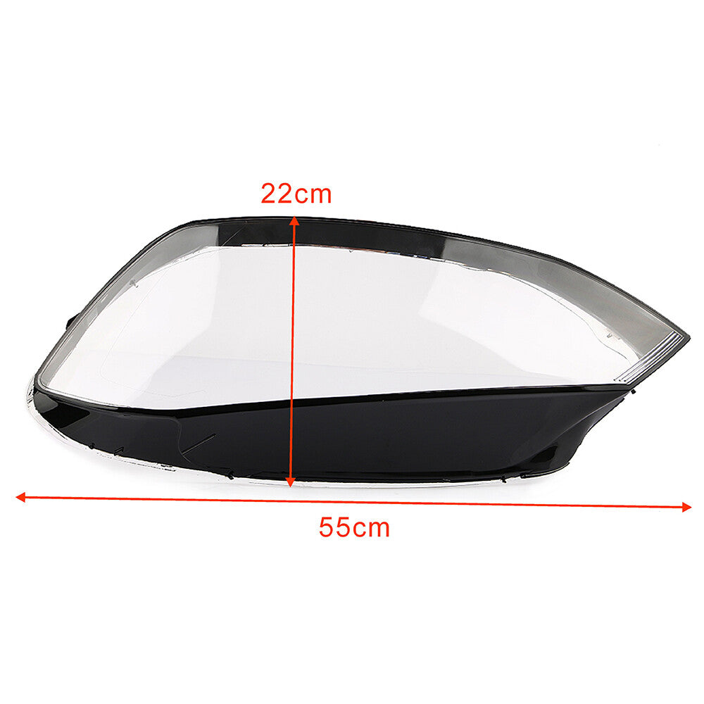 Two-piece headlight lens cover/lens cover with transparent cap suitable for 2014-2017 for Volkswagen for Golf 7.