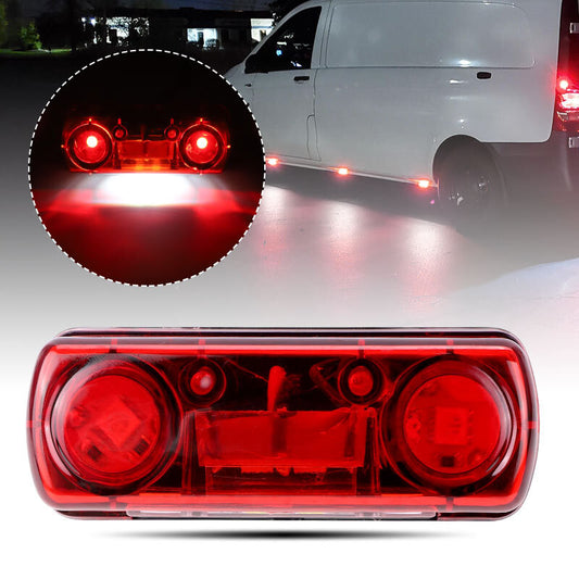 Motorcycle LED License Plate Tag Lamp Side Marker Light Truck Trailer ATV UTV