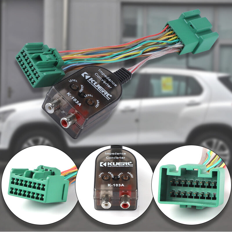 Car Radio Adapter Add An Amp Amplifier Interface 71-2107 for Chevy for GMC 2014-2020