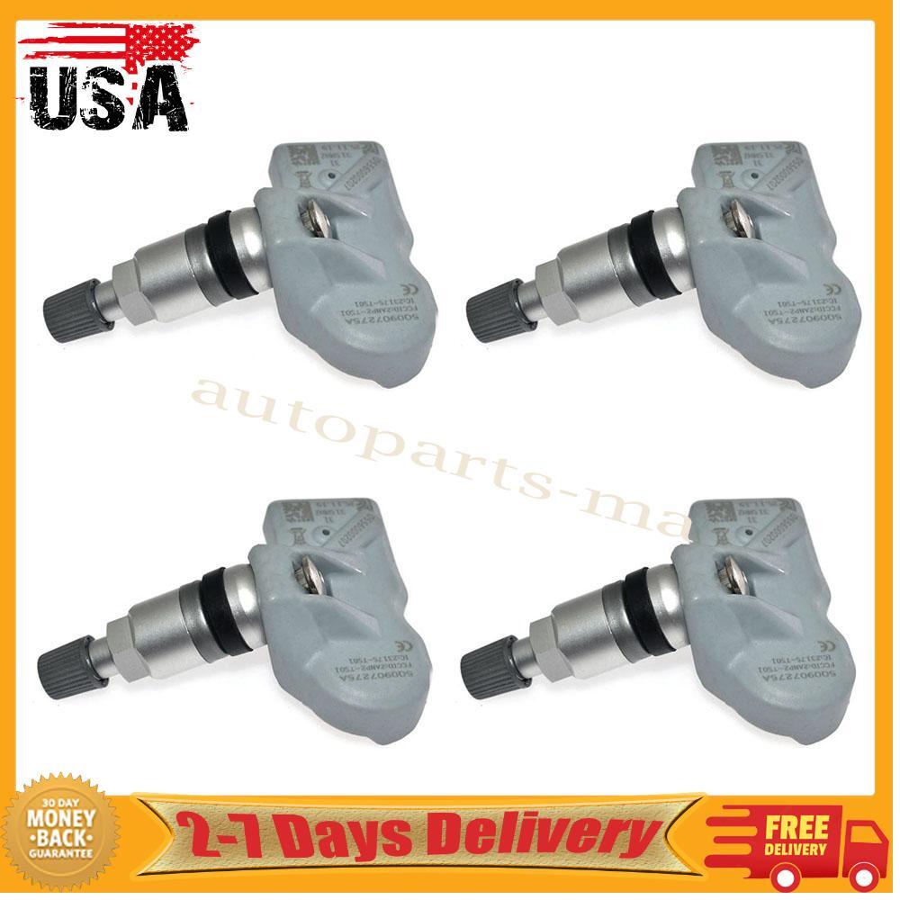 4x Tire Pressure Sensor for Porsche 911 718 Cayman Taycan 5Q0907275C
