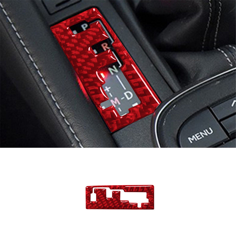 Red Carbon Fiber Transmission Side Trim for Lexus RC300 350 200T 2015-2020