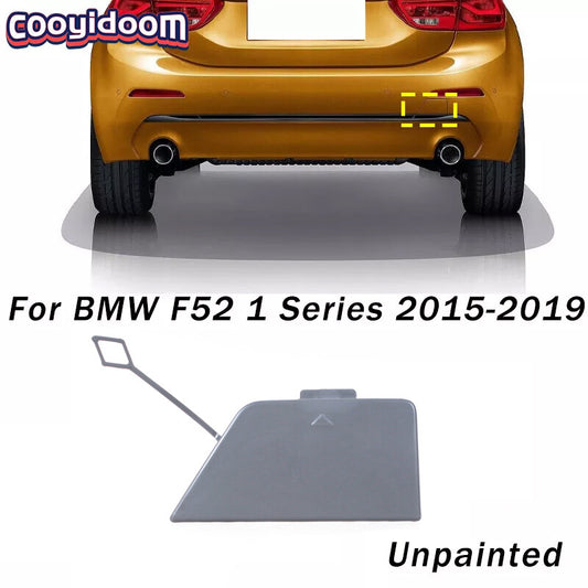 51127490555 Rear Bumper Tow Hook Cover Cap Primed for BMW F52 1 Series 2015-2019