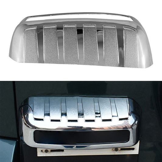 Rear Trunk License Plate Cover Trim Chromed for Toyota LC Prado FJ120 2003-2009