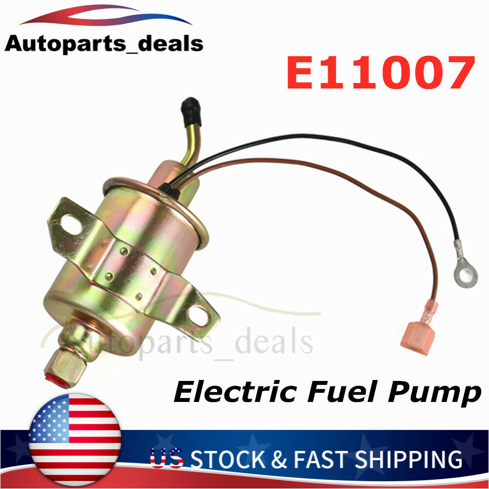 Electric fuel pump E11007 4-7PSI suitable for Airtex A029F889 gas-powered RV Onan generator