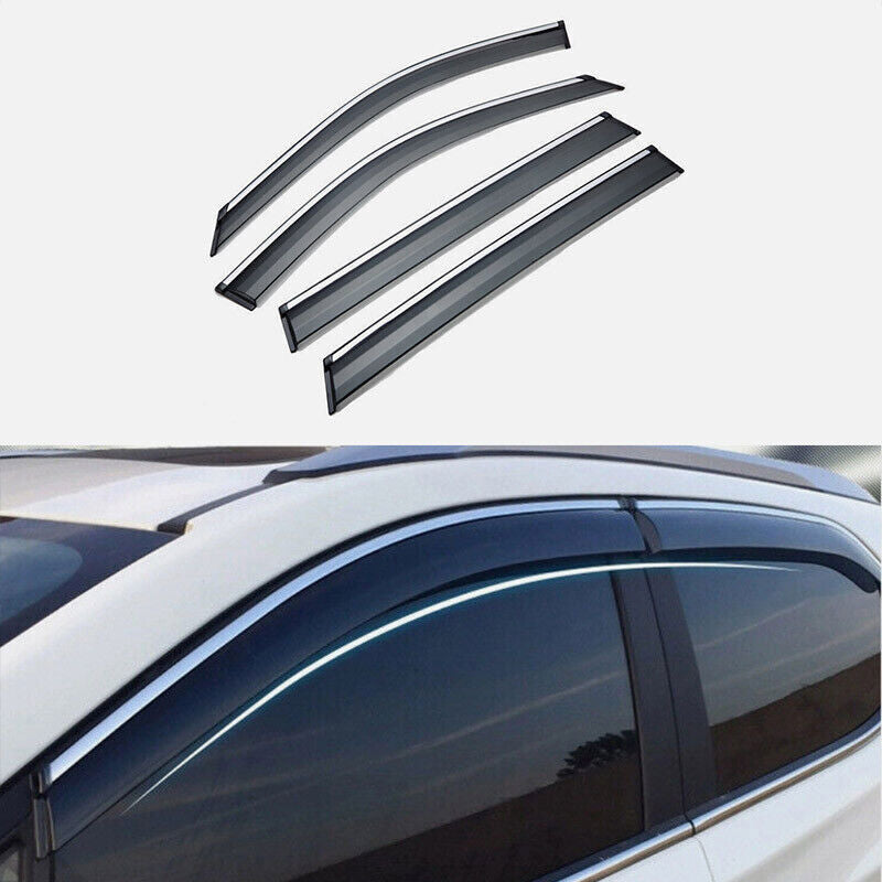 for Cadillac CT5 2020-2024 Car Window Wind Visors Sun Rain Guard Vent Deflectors