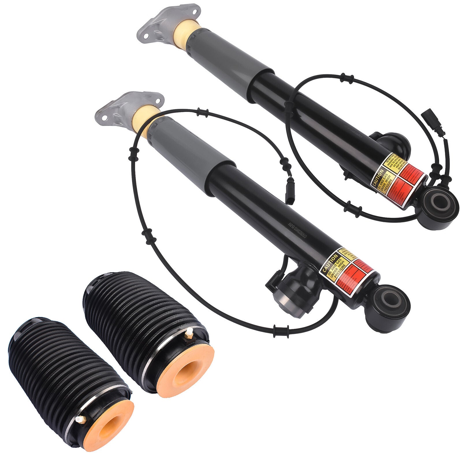 4PCS for Lincoln MKC 2015-2019 Front Rear Shock Struts Assembly w/Electronic