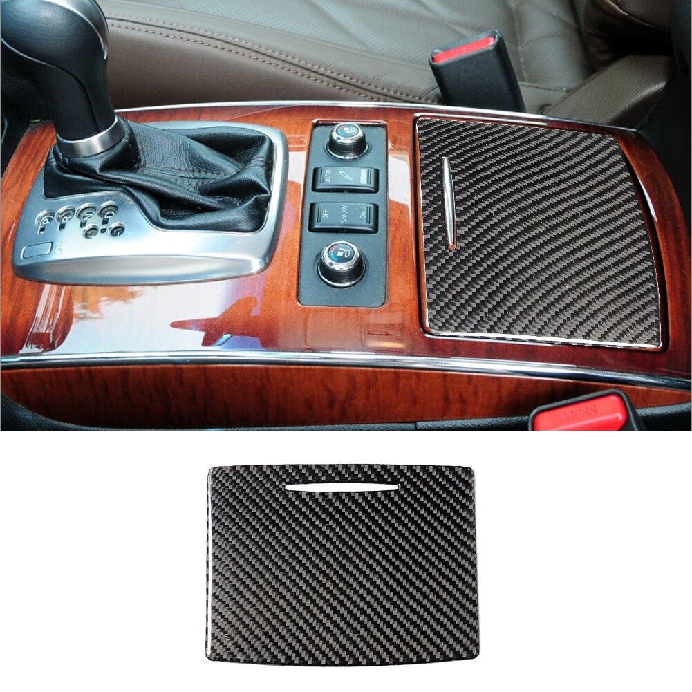 Carbon Fiber Center Cupholder Cover Trim for Infiniti FX 2009-13/QX70 2014-2017