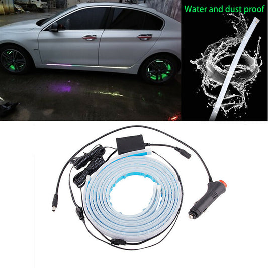 Car Decorative Lght Side Door Turn Led Streamer Running Seven Flow Signal Lamp