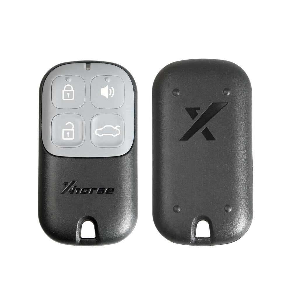 5x XKXH00EN Wire Universal Remote Key Shell 4 Buttons For VVDI Key Tools