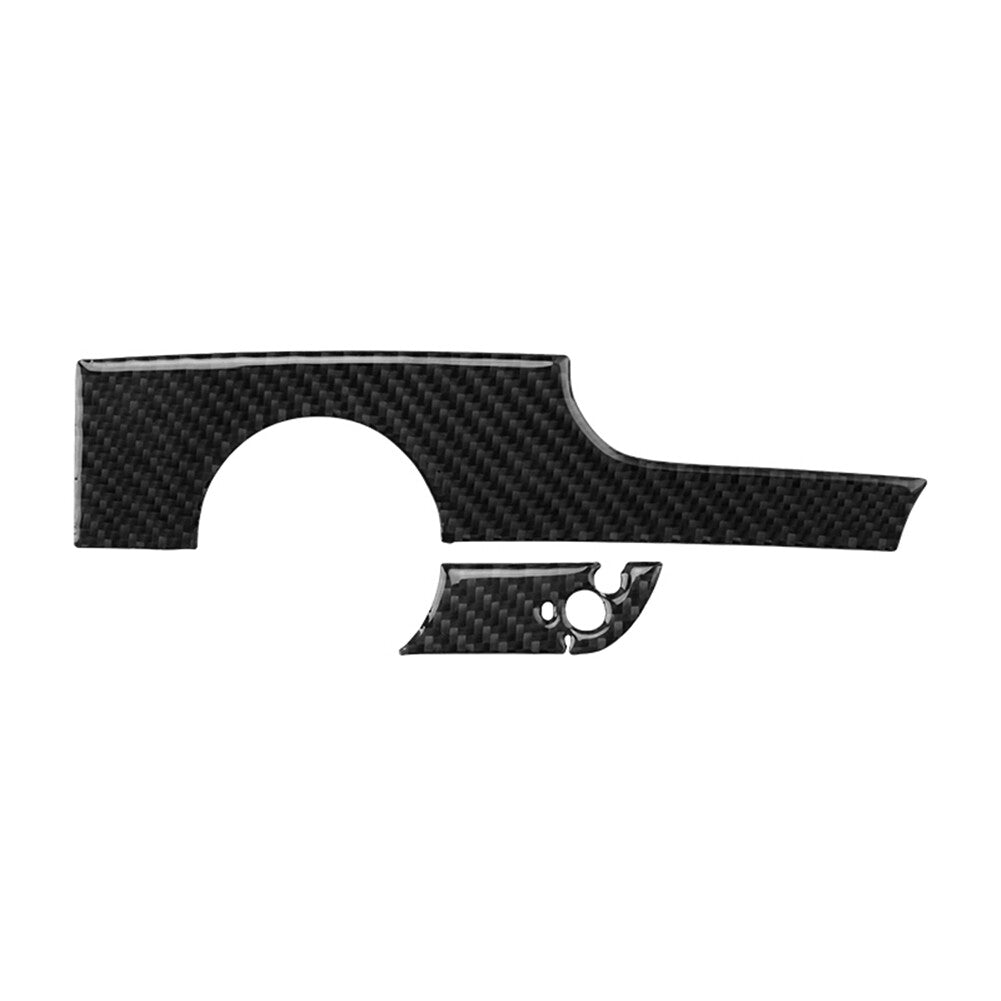 Carbon fiber car light control trim for Audi A4 S4 2005-2008