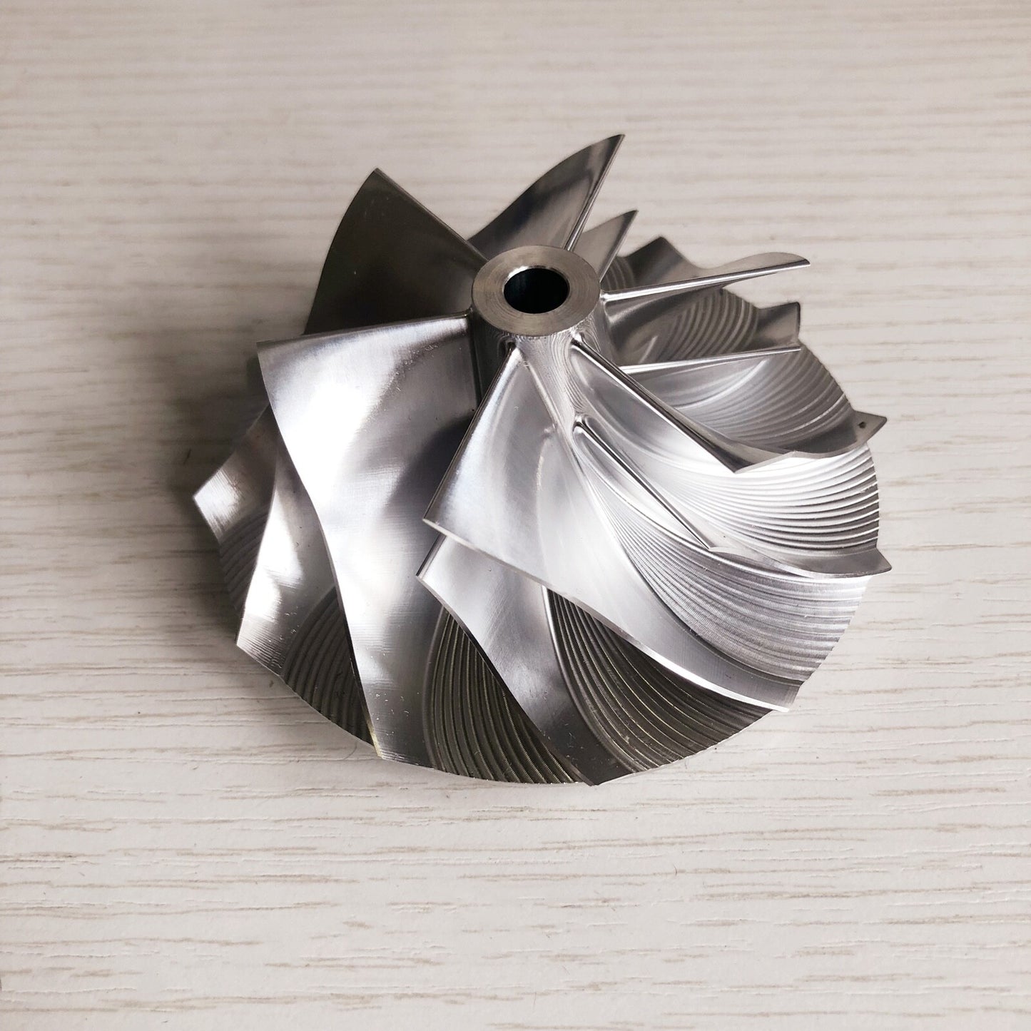 HX40/HE351 62.00/85.98mm 6+6 blades 4035879 Upgraded billet compressor wheel
