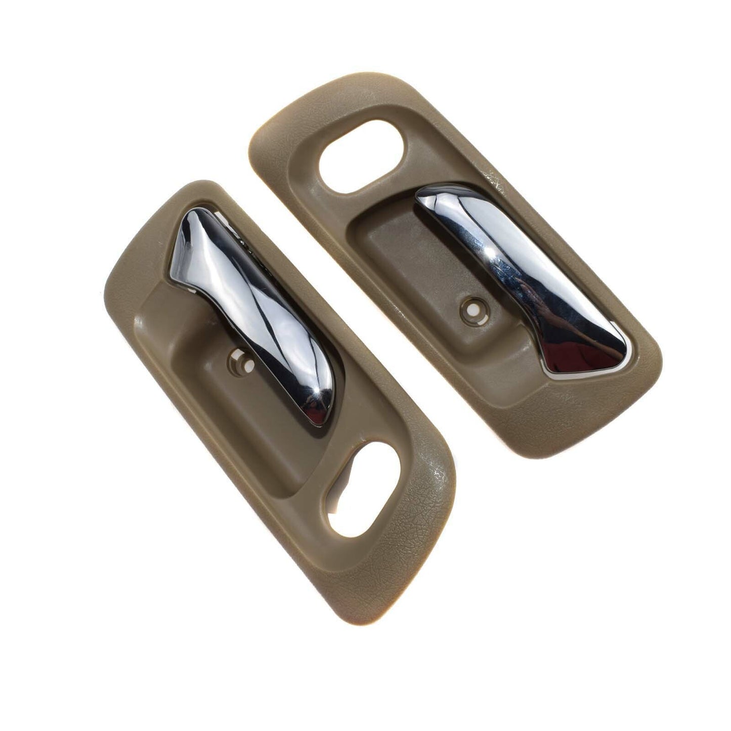 2Pcs Front Left Right Inside Beige Door Handles for Honda Odyssey Accord