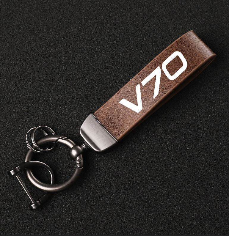 1 Car Keychain/Keyring/Badge/Lasso/Neck Strap for HKS, Black, Suitable for Nissan