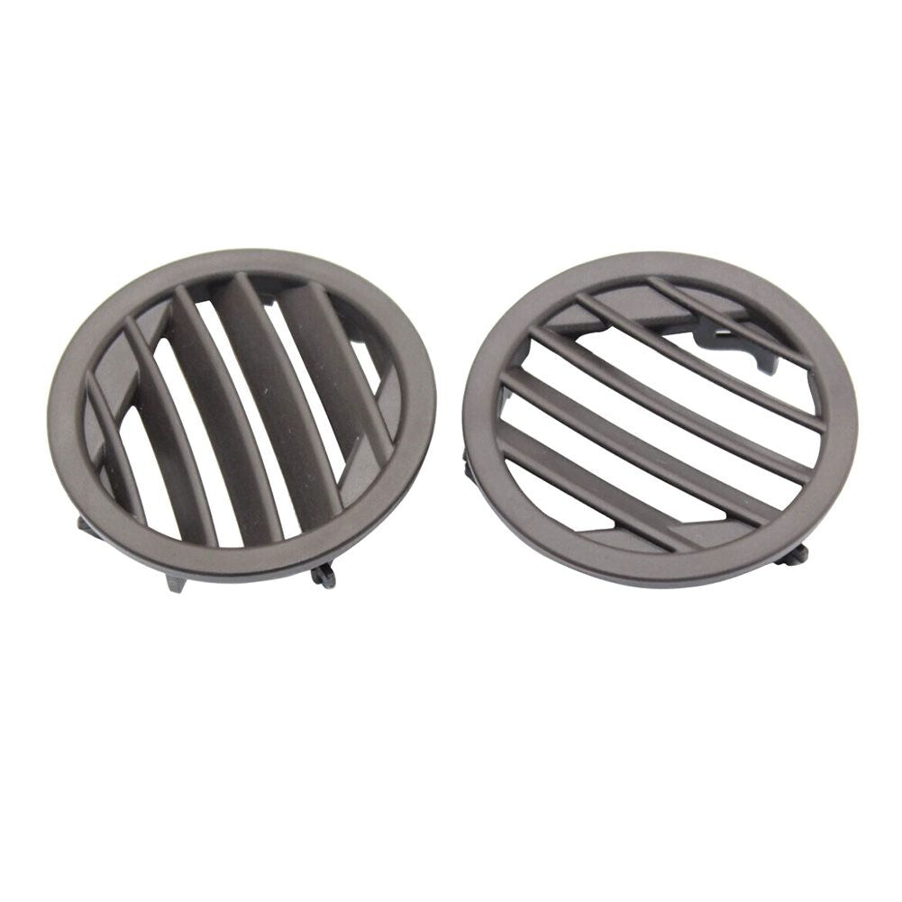 20468049877L9 Air Ac Vent Air Vent Dash 20468049878Q02 2pcs Brown Clip-On