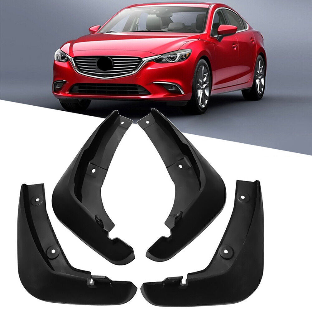 4PCS Mud Flaps Splash Guards Fender Mudguard for MAZDA 6 GJ 2013 2014 2015-2019