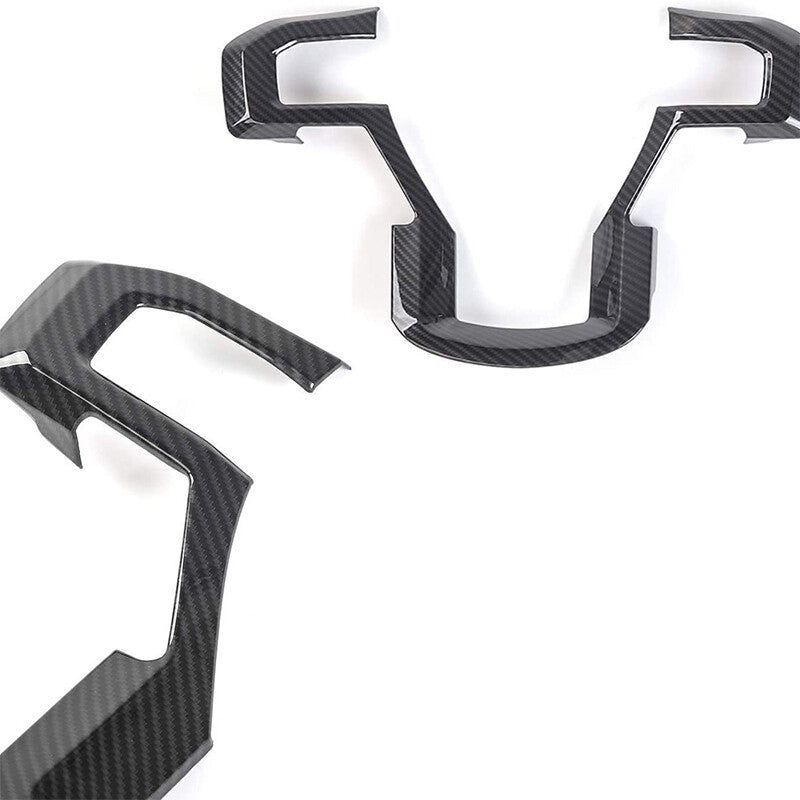 Steering Wheel Trim Decoration Cover Frame Trim for Ford F150 250 F350 2015-2020