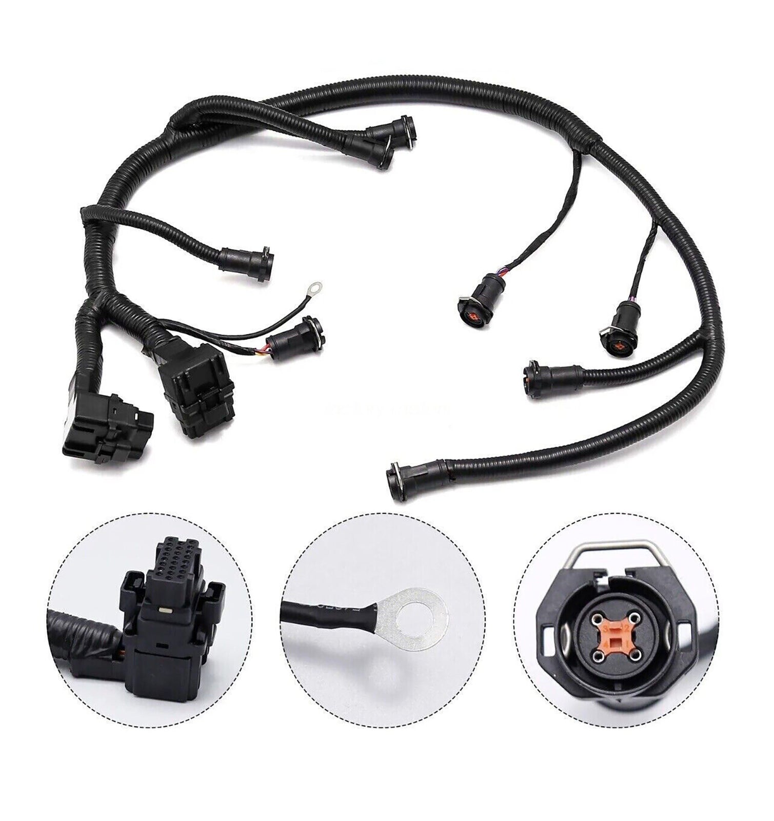 Fuel Injector Module Wiring Harness for Ford F250 F450 6.0L 2003-07
