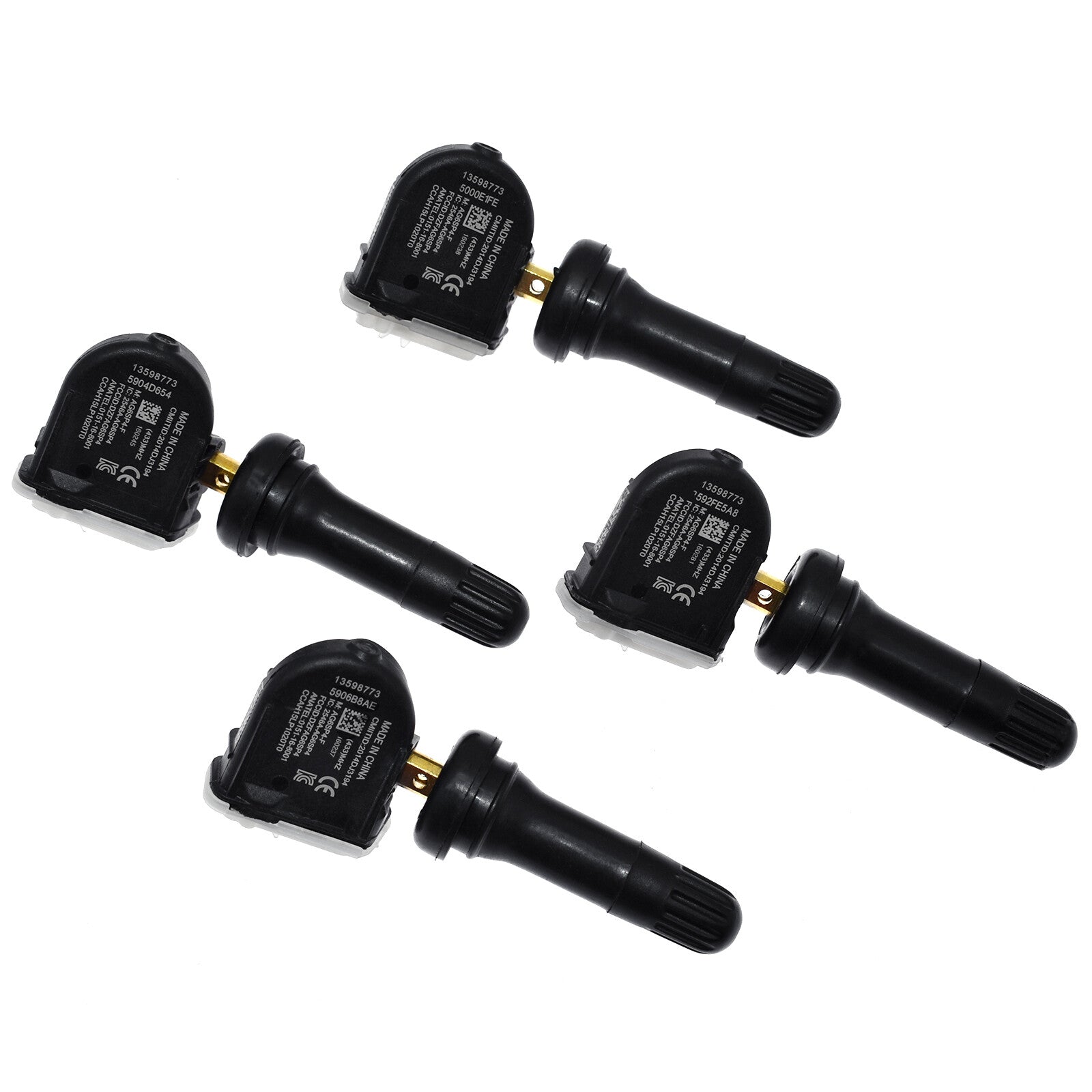 4x Tire Pressure Sensor TPMS 13598773 for GM for CHEVY for GMC for CADILLAC for BUICK 433MHz US