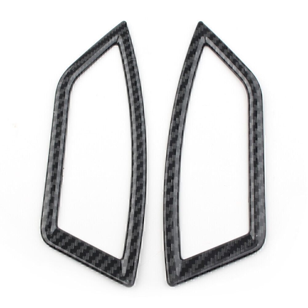 Dashboard Air Condition Vent Outlet Cover for Subaru Forester 19 20 Carbon fiber