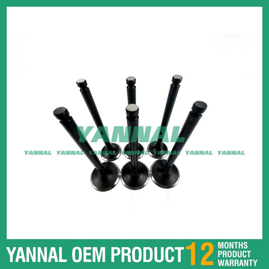 3GM30 intake and exhaust valves are suitable for Yanmar excavator engine parts.