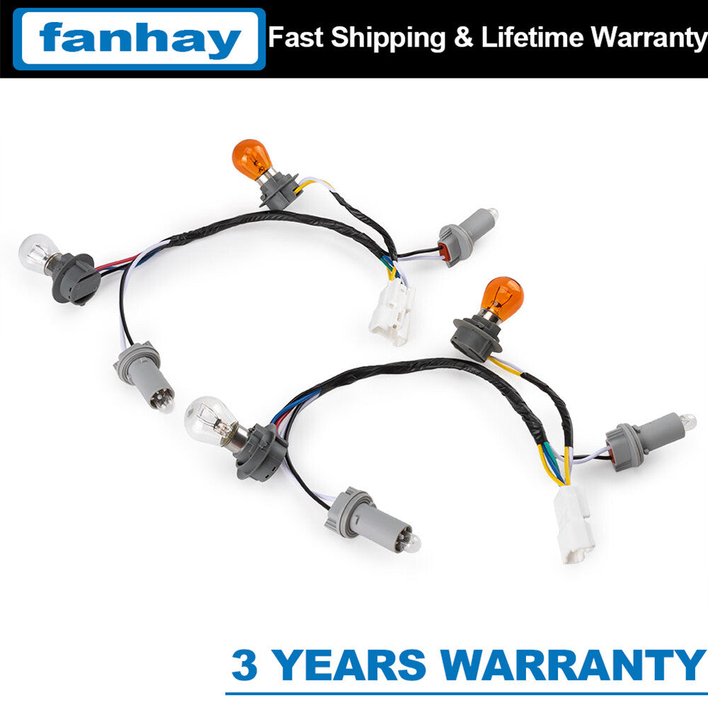 2 set Rear Taillight Lamp Socket Wiring Harness For 2011-2014 for Hyundai Sonata