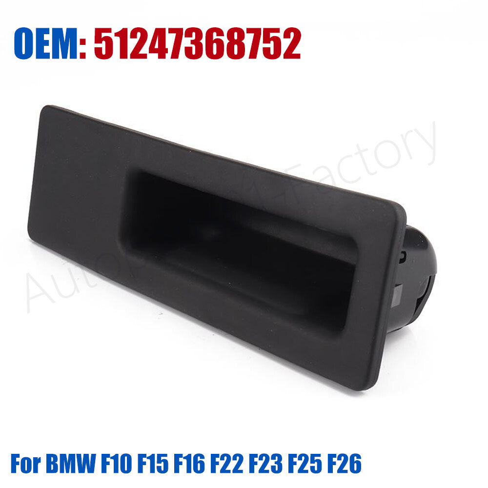 Trunk Lid Switch Handle Tailgate Boot Button for BMW F10 F15 F16 F22 F23 F25 F26