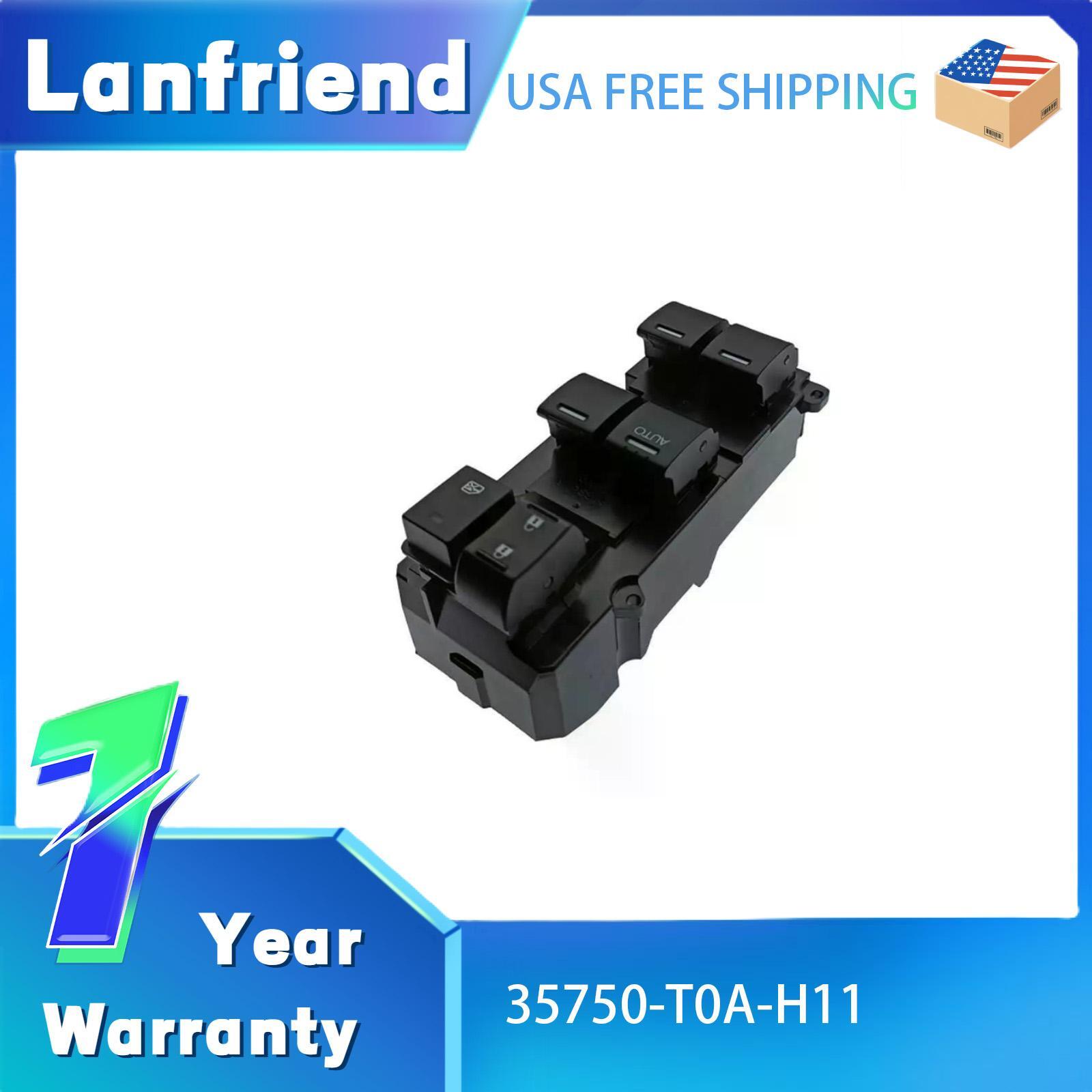 35750T0AH11 Power Window Switch for Honda CR-V 2012-2016 EX-L