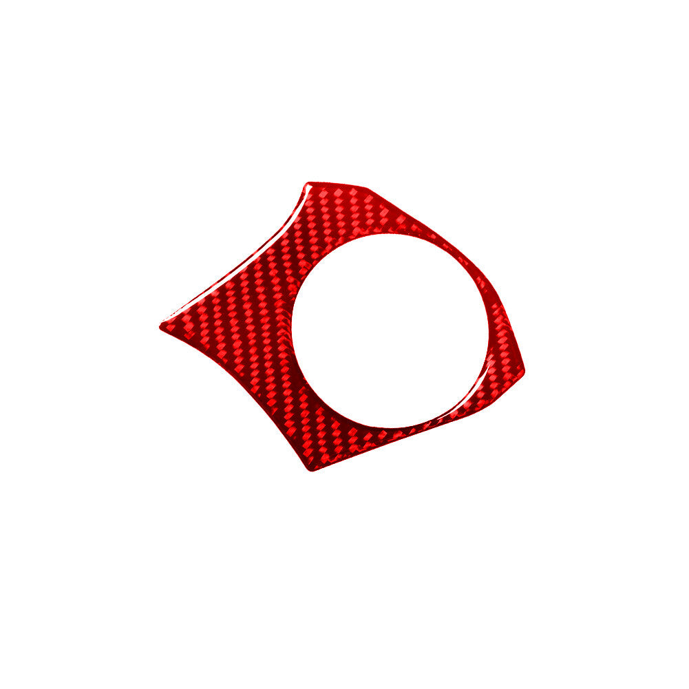 Red Carbon Fiber Right Key Hole Of Steering Wheel Trim for Lexus RX300 1998-2003