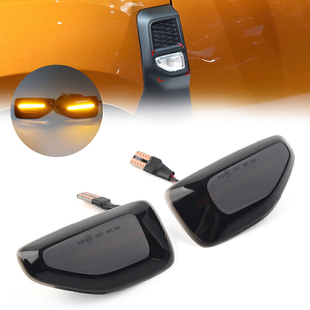 for Dacia Logan II Sandero II 2012-20 19 Dynamic LED Side Marker Light Indicator
