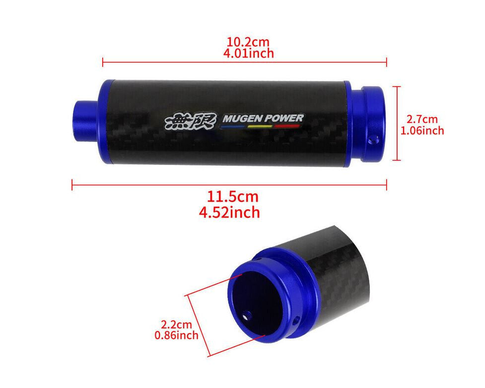 Car handle handbrake cover/handbrake sleeve Mugen Blue Carbon for Honda for Acura