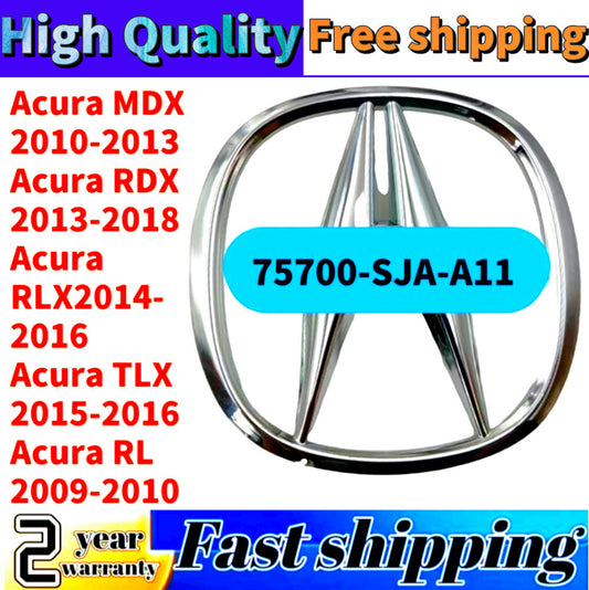 New front grille badge 75700-SJA-A11, applicable to 2013-2018 for Acura for RDX .