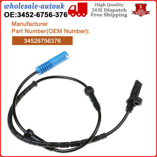 34526756376 Rear Left/Right ABS Sensor for BMW E39 520i 523i 525i 530i 535i 530d