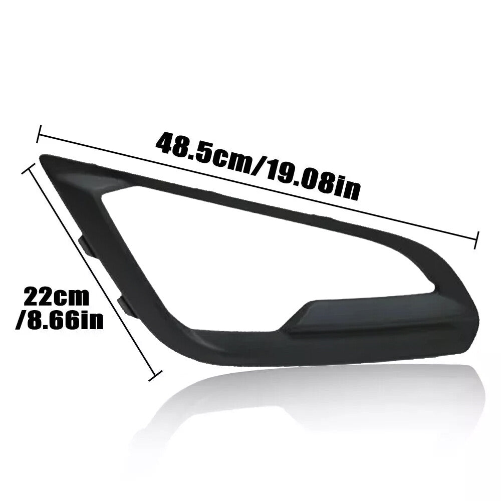 Front Bumper Fog Light Cover Bezel for Ford EcoSport 18-21-Right Passenger Side