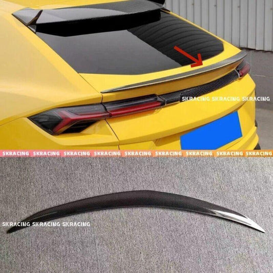 Carbon fiber rear lip spoiler body kit for Lamborghini Urus 2018 - 2022