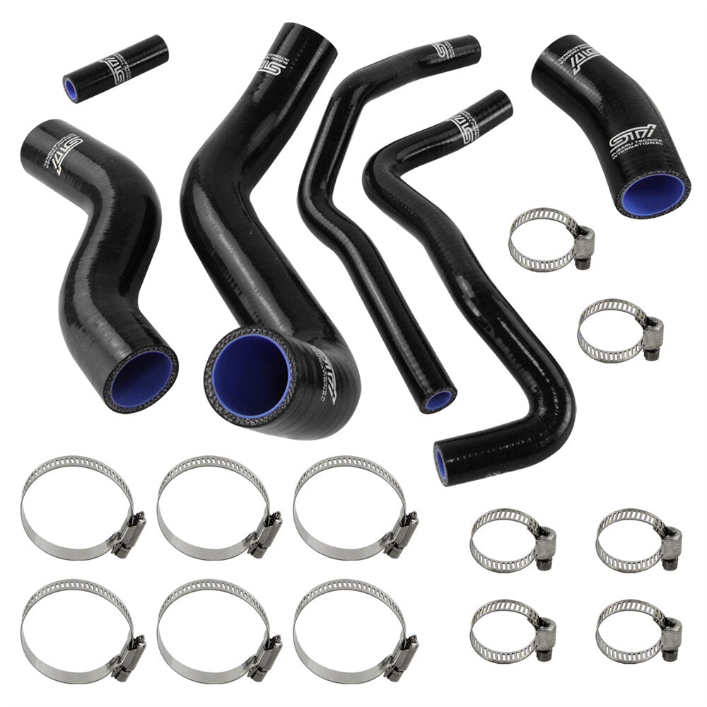 Radiator Coolant Heater Silicone Hose For BRZ for Scion -S for Toyota GT86 13+ Clamps