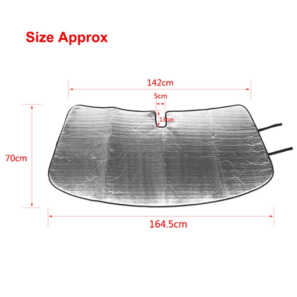 Front Windshield Sunshade Cover Sun Visor Shade UV Block for Ford F150 2009-2014