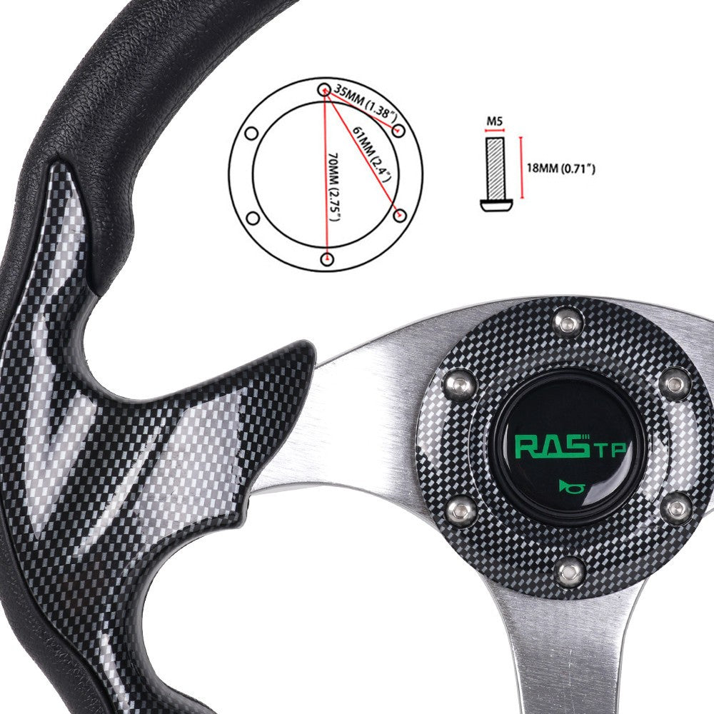 Pane Steering Wheel+Quick Release+Hub Adapter 186H for Volkswagen for VW for Golf for Jetta