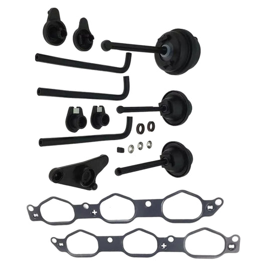 Set of 3Pcs Intake Manifold Air Flap Runner Repair Kit for Mercedes M272,M273EH