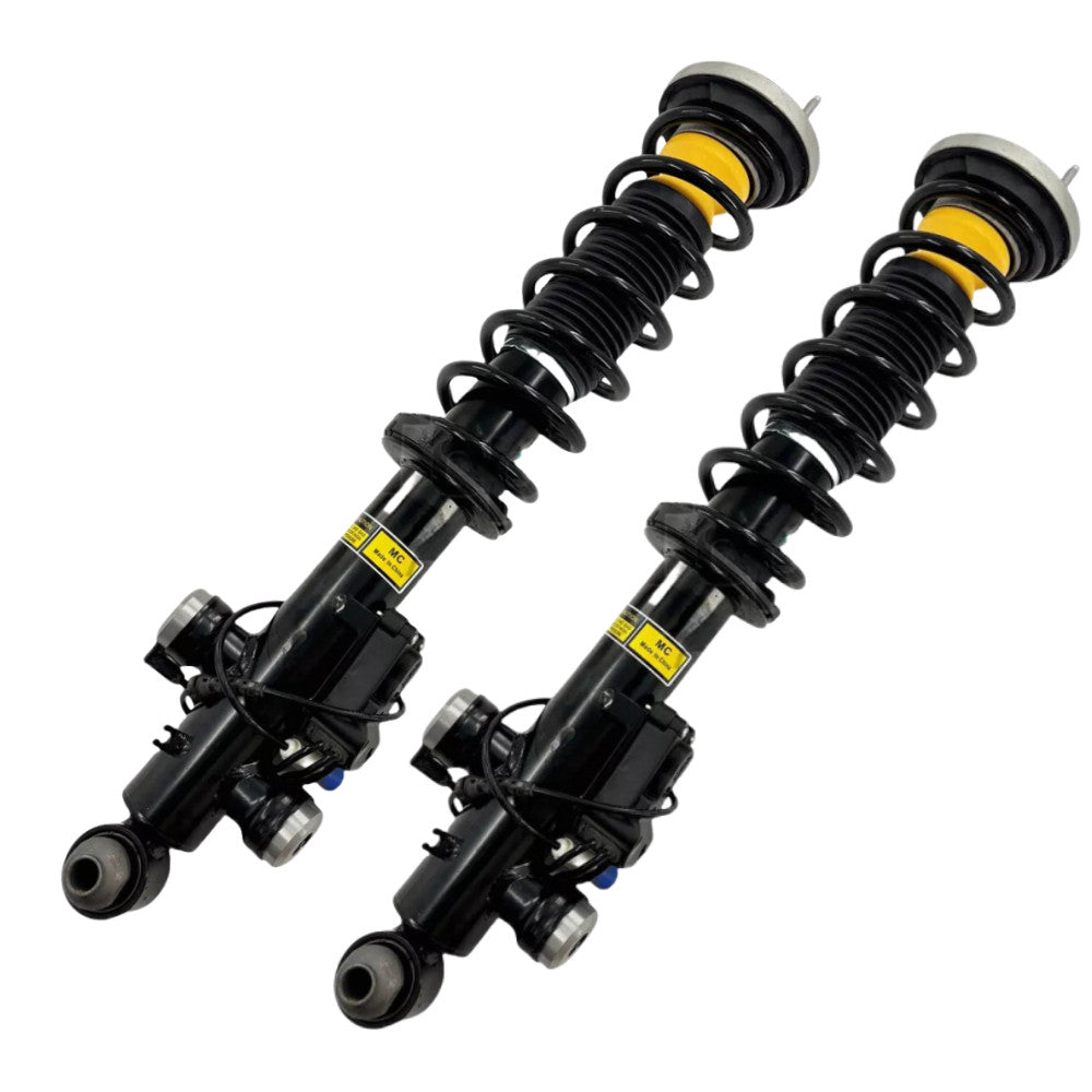 A pair of front L+R strut assemblies with electric fit for Audi Q5 SQ5 2.0L 2009-17
