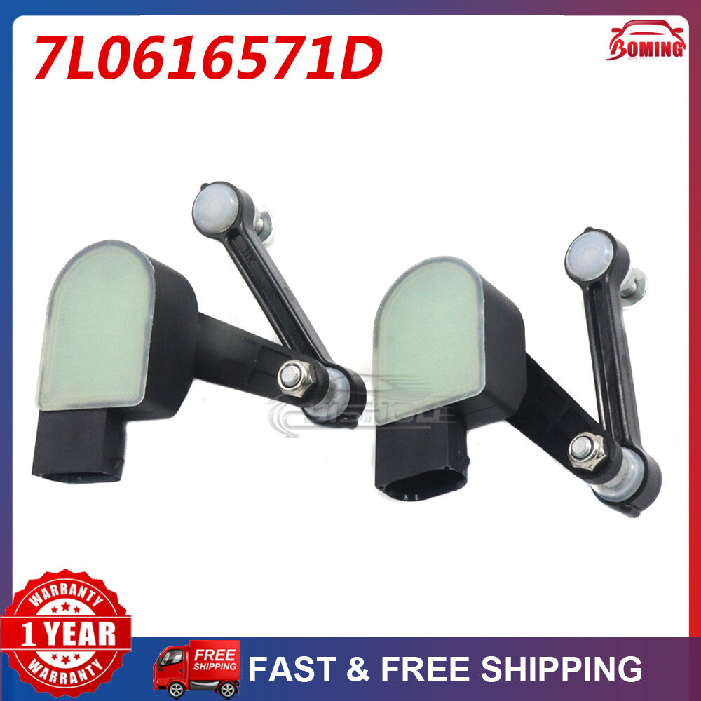 (2pcs) 7L0616571D New Rear Headlight Level Sensor for Audi for VW Touareg for Cayenne